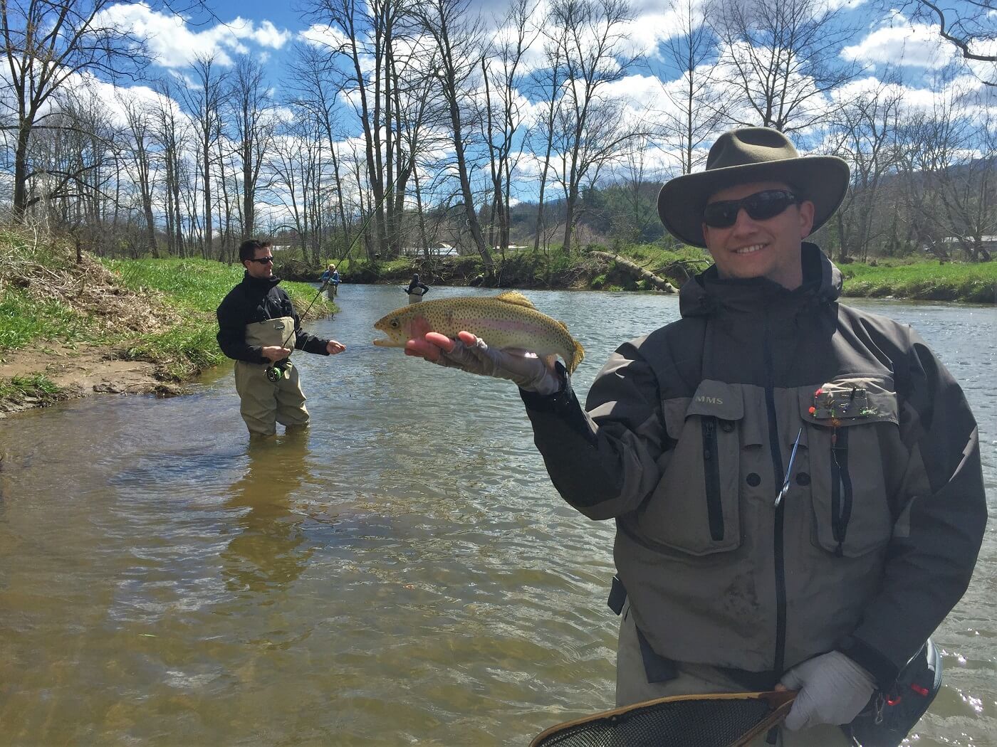 asheville rainbow trout fishing