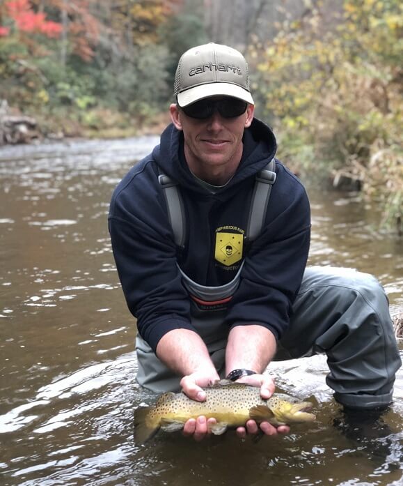 brown trout fly fishing