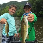 smallmouth fly fishing trip