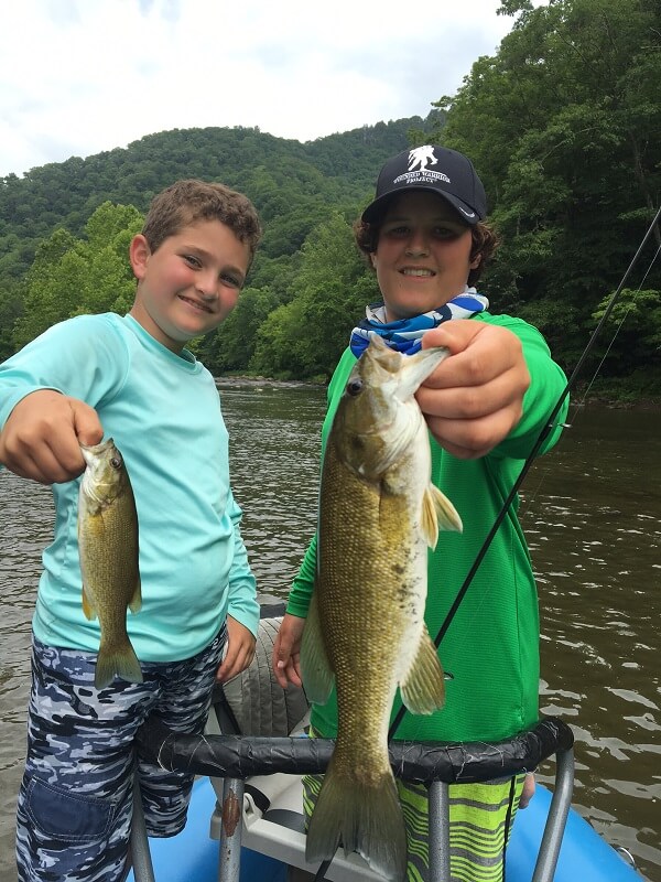smallmouth fly fishing trip