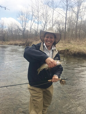 spring time fly fishing asheville