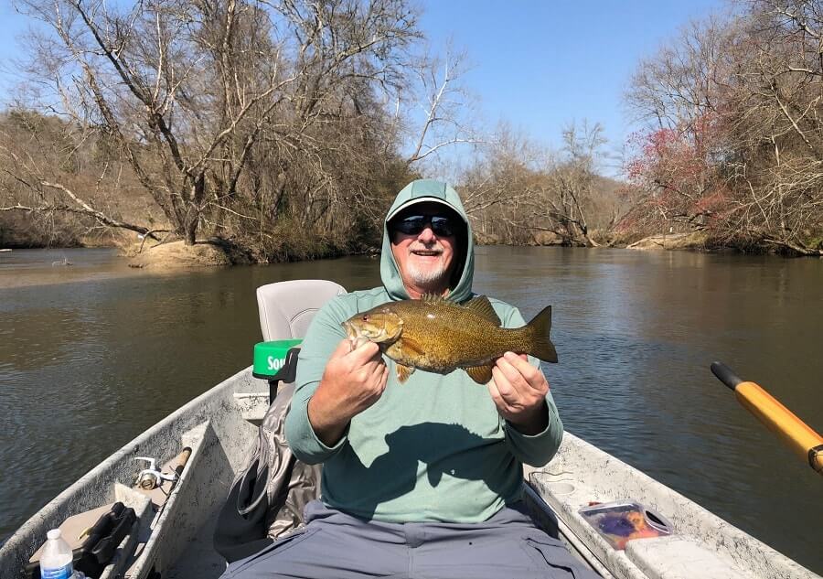 french broad smallmouth fishing Southern Appalachian Anglers