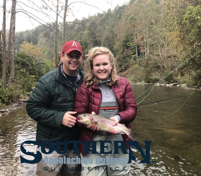 rainbow trout fishing in the asheville areas