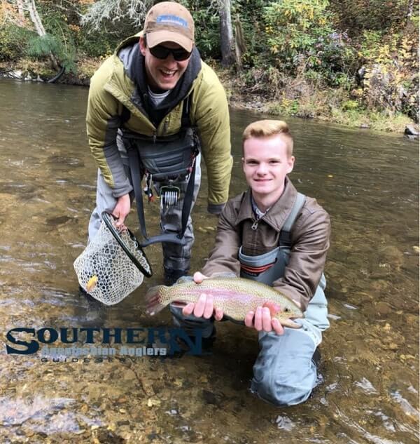 rainbow trout fly fishing north carolina