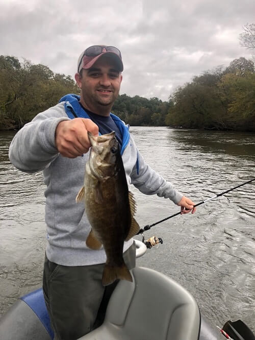 smallmouth river fishing in asheville