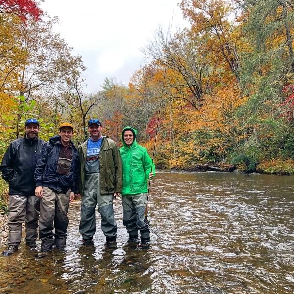 bachelor party fishing trips asheville