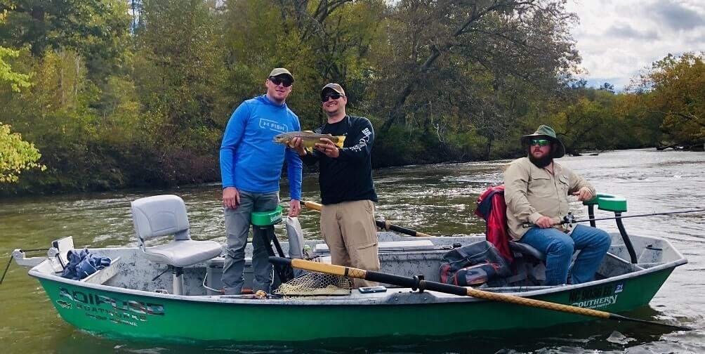 smallmouth float trip western north carolina-min