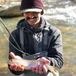 rainbow trout fishing wnc