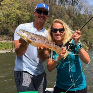 brown trout fishing guide asheville nc