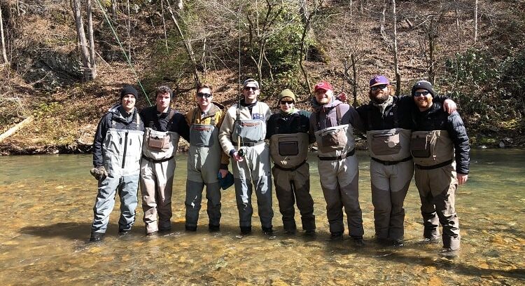 bachelor party fishing trips in asheville