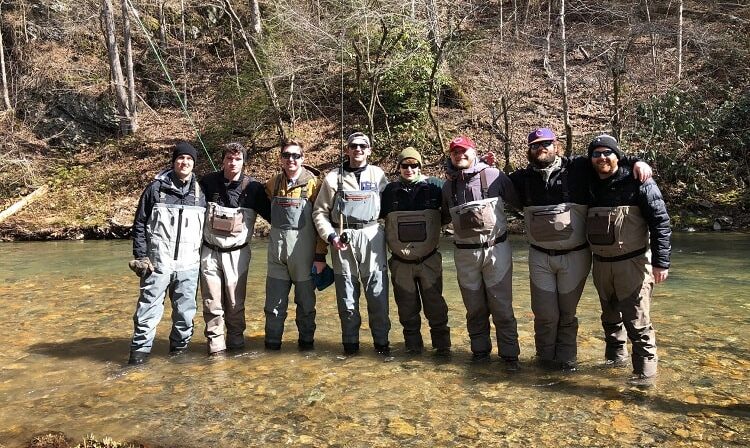 bachelor party fishing trips in asheville