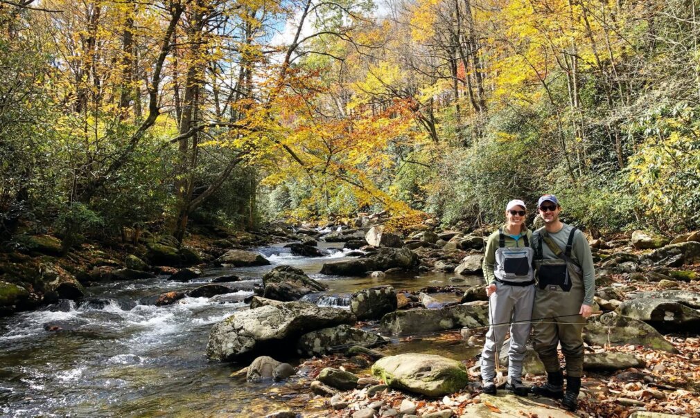 SAA Fly Fishing Guide Asheville, NC Guided Fishing Trips WNC