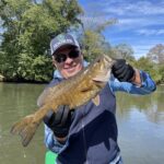 smallmouth fishing french broad river