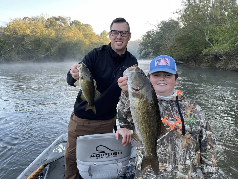 where to smallmouth fish in NC